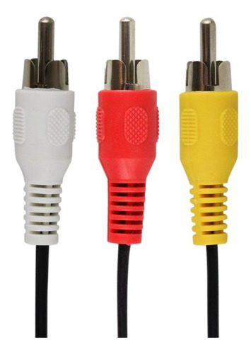 Imagen 8 de 10 de Cable De Audio Y Video Rca Macho A 3.5mm St Y 3.5mm Mo