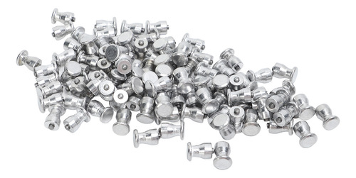 Tornillos Plateados Para Neumáticos De Coche, 100 Unidades