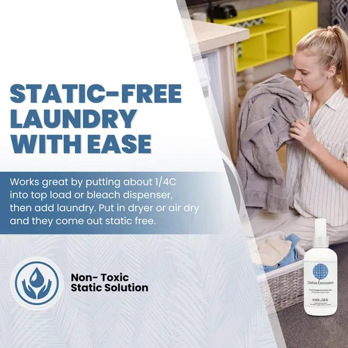 Anti-static Spray Static Blok For Clothes 240ml