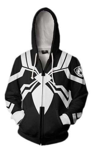 Venom Cosplay Sudadera Con Capucha Unisex Para Adultos