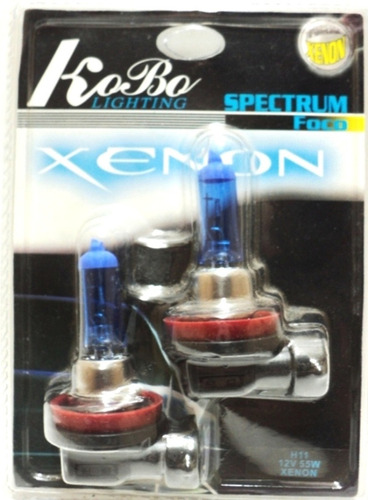 Lampara H 11 Blue Vision Efecto Xenon (el Juego) H1155w12bv