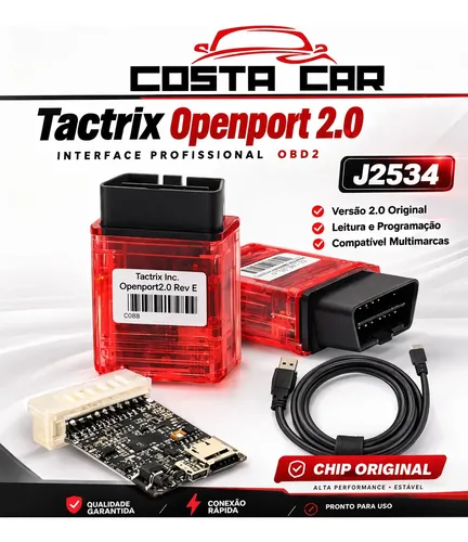 Scanner Interface J2534 Tactrix Obd2 Reprogramador | MercadoLivre
