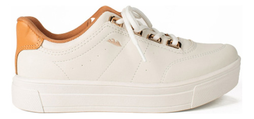 Tenis Branco Para Mulheres Moda Casual Conforto Dakota G9341