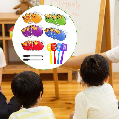 Palabras De Juguete Educativas Juego Swatting Reutilizable