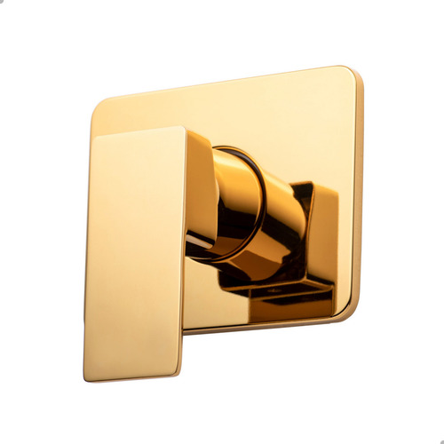 Acabamento Base Docol P/ Registro Monocomando Dourado Gold