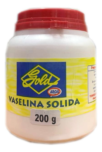 Vaselina Solida 200 Grs Gold Arcal Mf Shop