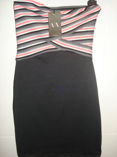Vestido Strapless De Fiesta Armani