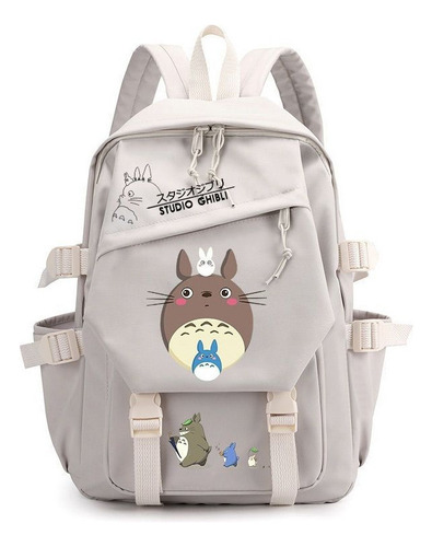 Mochila Ghibli Totoro Cartoon Play For Estudiantes, Espalda 2024