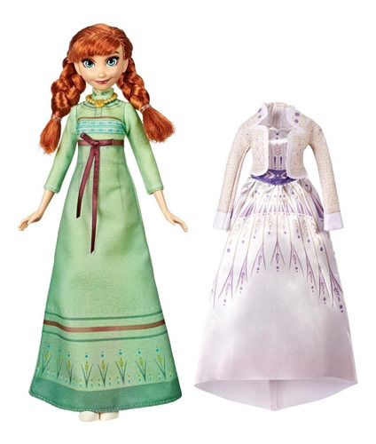 Muñeca Frozen Ana Trajes De Arendelle E6908 (5972)