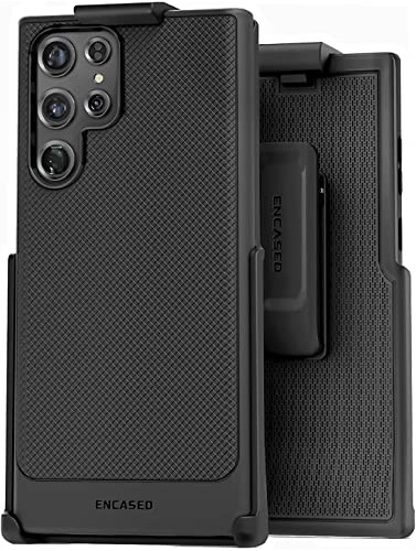 Funda Para Galaxy S23 Ultra Con Clip Para Cinturon Negra