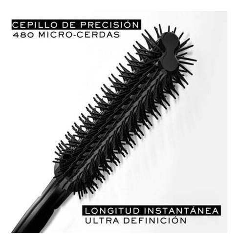 Lancome Mascara Flutter Extension 01 True Black Negro