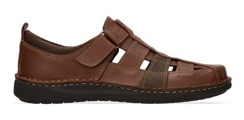 Huaraches Sandalias Piel Cafe Ferrato Comfort Playa Piel