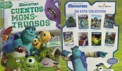 Cuentos Monstruosos Monsters University 8 Vol. Dvd Disney