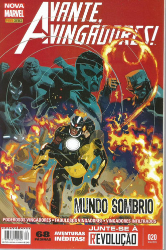 Avante Vingadores 20 2ª Serie - Panini - Bonellihq Cx265 S20