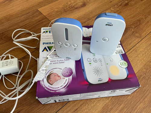 Philips Avent Audio Baby Monitor Dect Scd502/10, Blanco