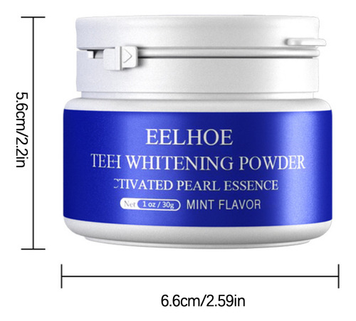 Polvo Dental Blanco Iluminador O Active Para Limpieza Bucal