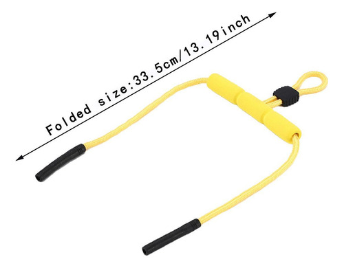 Correa De Gafas Flotantes, Gafas Retenedor De Gafas Amarillo