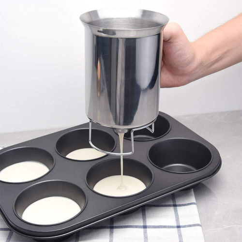 Separador De Masa De Acero Inoxidable De Mano Embudo De Masa