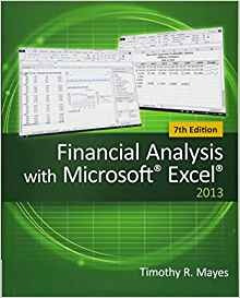 Financial Analysis With Microsoft Excel