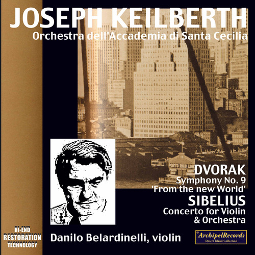Cd Para Violín Dvorak//keilberth Sinfonie 9 Sibelius