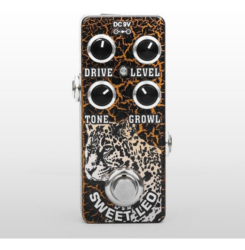 Pedal Guitarra Xvive O2 Sweet Leo Overdrive True Bypass