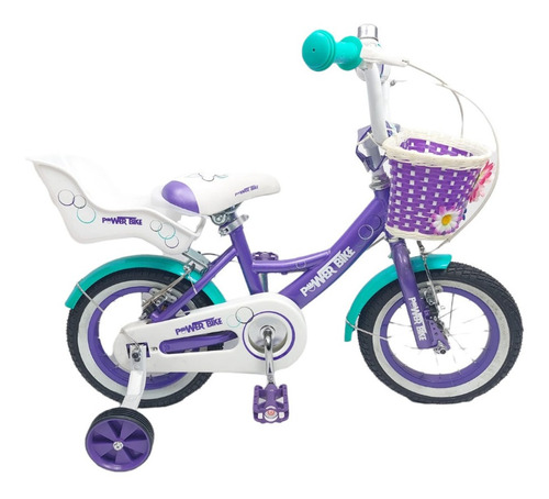 Bicicleta Aro 12 Niña Power Bike