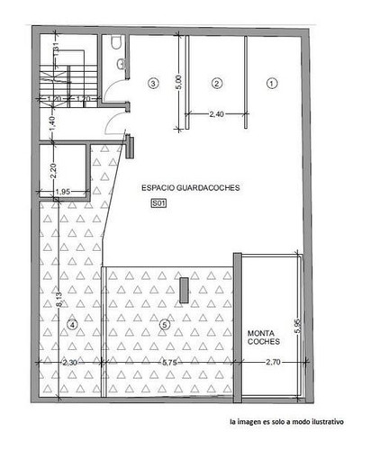 Imagen 2 de 2 de Cochera En Excepcional Edificio
