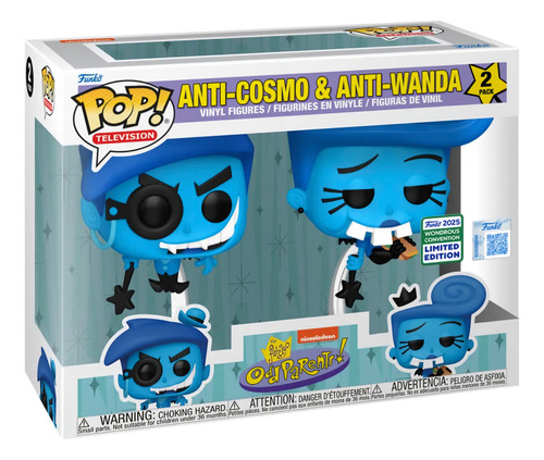 Funko Pop Anti Cosmo & Anti Wanda Padrinos Magicos