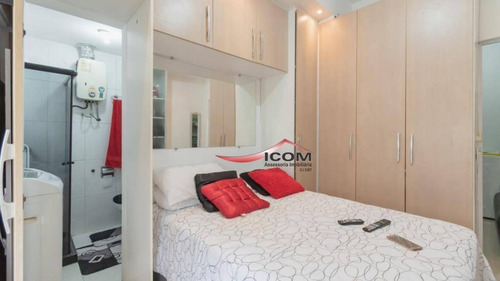 Kitnet Com 1 Dormitório À Venda, 22 M² Por R$ 280.000,00 - Catete - Rio De Janeiro/rj - Kn0241