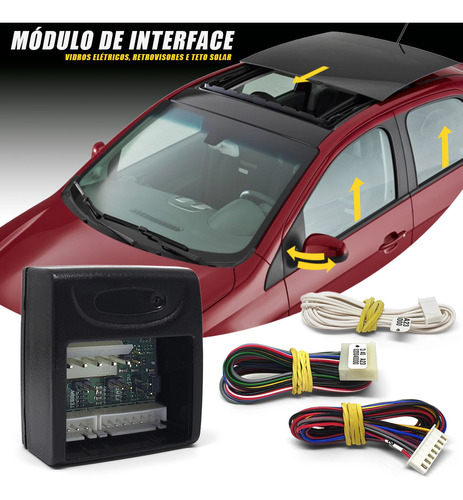 Sistema Vidro Alarme Original New Civic 2015 Interface