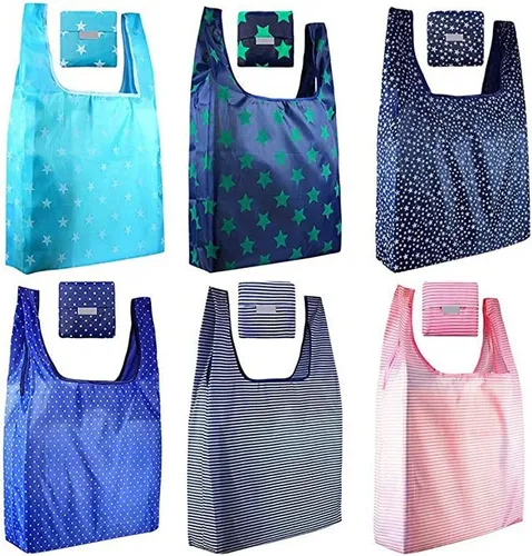 comprar Bolsas Ecológicas Reutilizables Ecológicas Para Compras 6pza