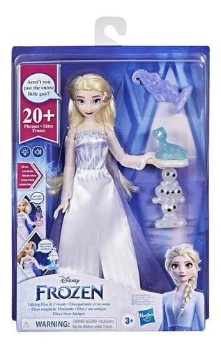 Muñeca Elsa Frozen Habla Con Sus Amigos