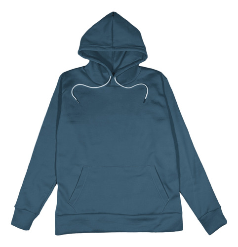 Hoodie Con Capucha Azul Navy