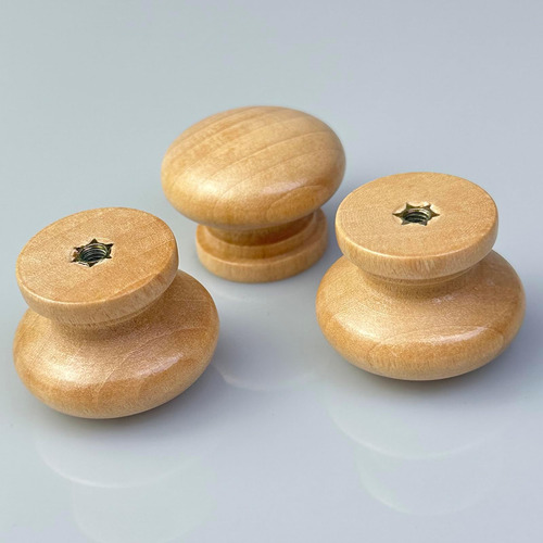 M Mimhooy 20 Perillas De Madera De Madera Cajones De Madera
