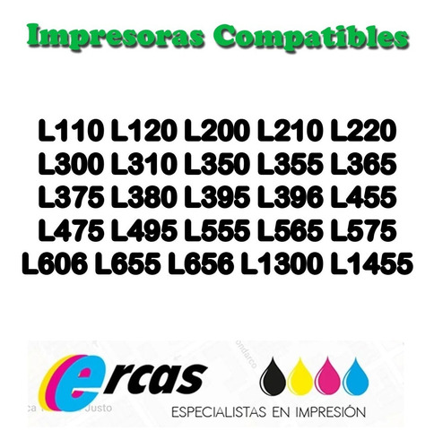 Botella Tinta Epson T664 Original Negro O Colores 70 Ml 664