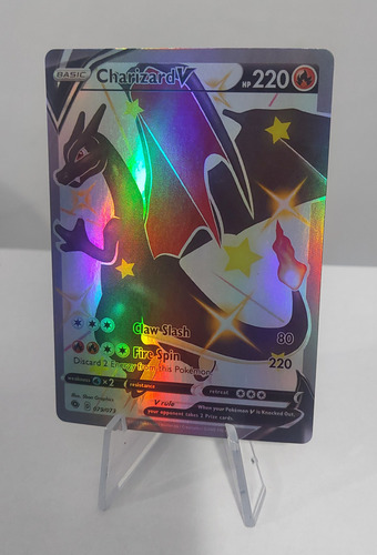 Charizard V Shining 079/073 Champions Path - Proxy Premium Charizard V Shining Inglés