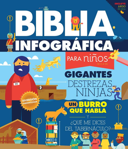 Biblia Infográfica Para Niños - Destrezas Ninja - Tapa Dura