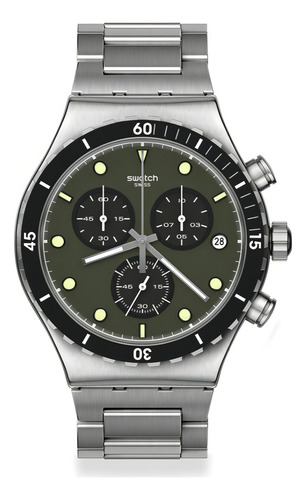 Reloj Swatch Hombre Yvs488g Plateado