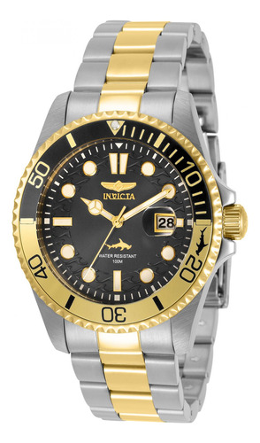 Reloj Para Hombre Invicta Pro Diver 30944 Acero, Oro