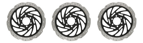 3 Discos De Freno Delanteros P/ Bajaj Pulsar Ns200 Fi Abs Mt