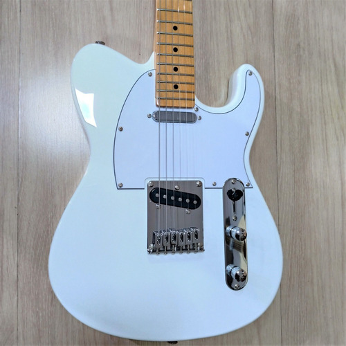 Imagem 2 de 9 de Guitarra Tagima Telecaster New Tw55 Wh Woodstock Series