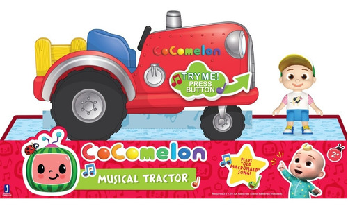 Cocomelon Vehiculo Tractor Original
