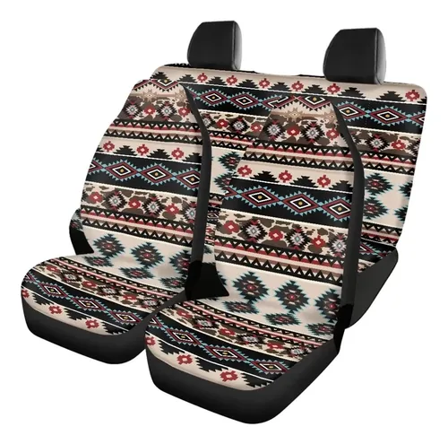 Fundas De Asiento Aztecas - Juego Completo De 4 | Meses Sin Interés