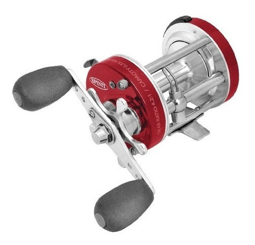 Reel Rotativo Spinit Mariner 7000 Pesca Pesada Dorado Mar Color Rojo/Plateado Lado de la manija Derecho/Izquierdo