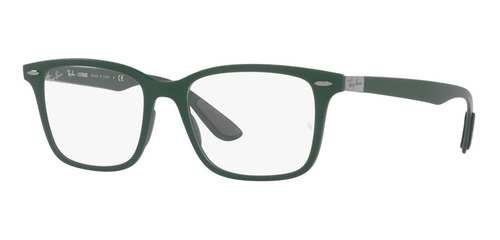 Imagen 2 de 10 de Anteojo Marco Vista Ray-ban Rx7144 8062 9783 T53 Liteforce