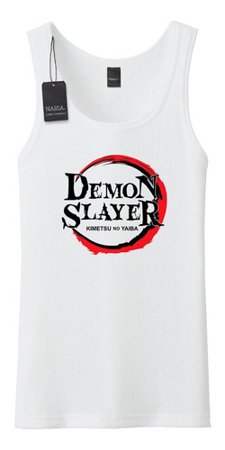 Musculosa Hombre Demon Slayer Diseño Art Logo - Ands1