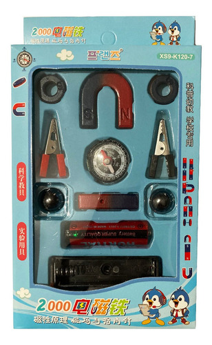 Set Escolar Circuito Eléctrico-magnético 15 Pzs