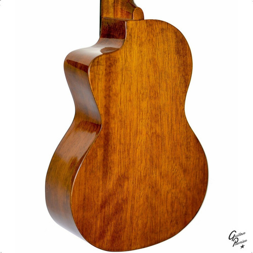 Imagen 6 de 8 de Ukelele Tenor Electroacustico Corte Mahalo Afinador Funda Na