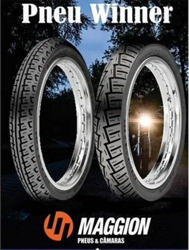 Pneu Traseiro Pop 100 110 Maggion Winner S/c 49l 80/100-14