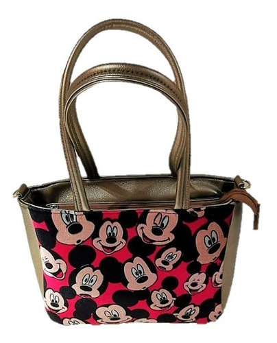 Bolsa De Mano Para Dama De Mickey Mouse Periodico